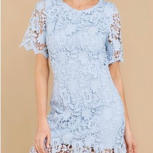 Aritzia Dusty Blue Dress